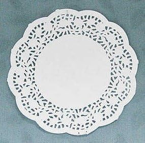 4-1/2 White Paper Doilies for Cakes, Cupcakes, Cookies Plates, Table Decorations (160 Pcs) by Victoria Lynn