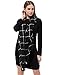 Long Fashion Plaid Wrap Scarves for Women Winter Soft Scarf Black and White