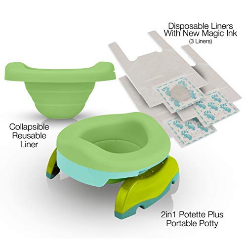 Potette Plus Potty Value Pack 2in1 Potette Plus Portable