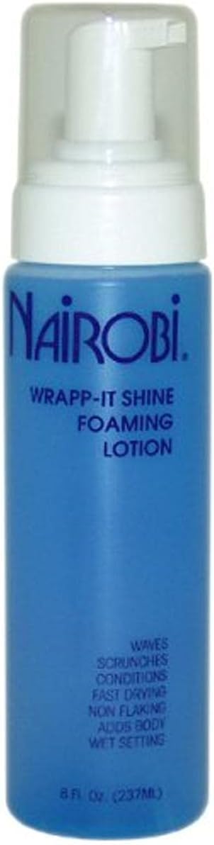 Nairobi Wrapp-It Shine Foaming Lotion 235 ml Hair Styling Moisturizing