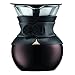 Bodum Pour Over Coffee Maker with Borosilicate Glass Carafe and Stainless Steel Permanent Filter