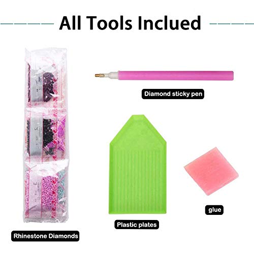 DIY 5D Diamond Painting Kits for Adults Full Drill Embroidery Paintings ...
