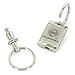 Au-TOMOTIVE GOLD Satin Valet Keychain for Nissan Pathfinder (Chrome)
