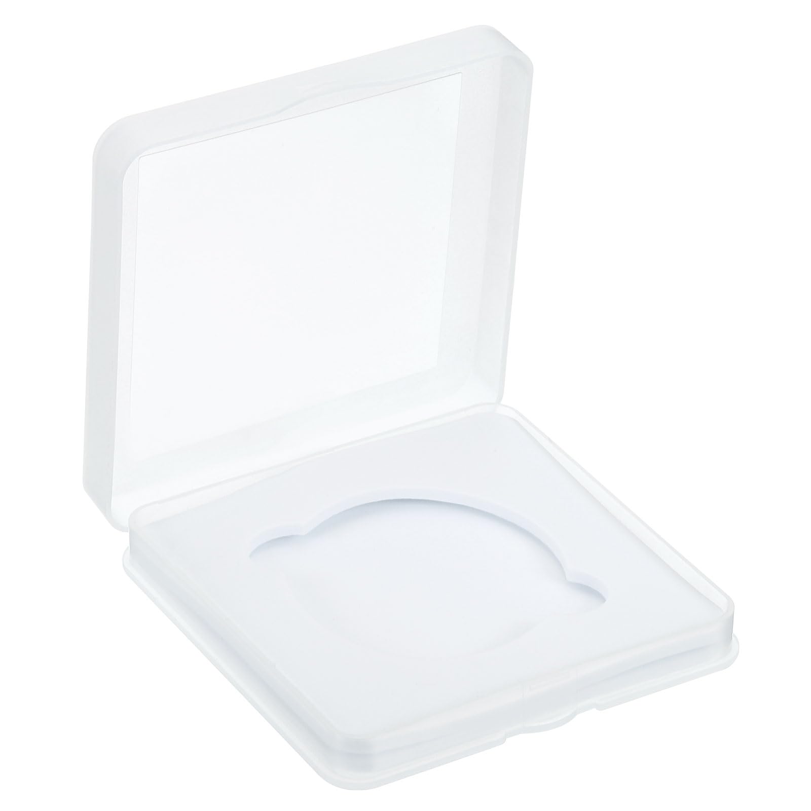 PATIKIL 52mm Lens Filter Case, 1pcs Camera Filter Case Portable Lens Filter Box Water Resistant Dustproof Plastic for Photography Filter Storage