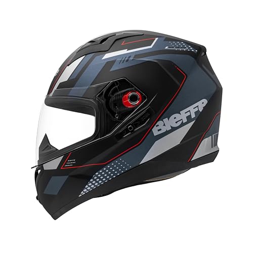 Capacete Masculino Bieffe B40 Essence Preto Moto Óculos