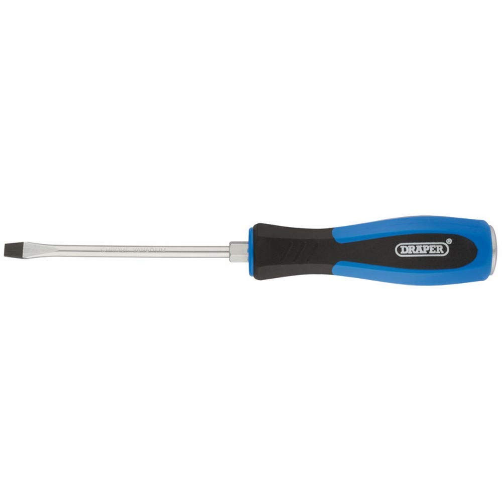 Draper 40604 Pound Thru Plain Slot 5.0mm Screwdriver, 100 mm Blade Length