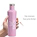 DoDo OUTDOOR Water Bottle | Stainless Steel | Vacuum Insulated | For Men/Women |Flask Bottle |Leak-proof Double Walled Cola Shape | Narrow Mouth| BPA Free | Multi-Color | 17oz