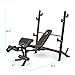 Marcy Olympic Mid-Size Workout Weight Bench Strength Training and Bodybuilding Multi-Functional Station for Home Gym MD-867W