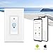 Smart Switch, Homeyard Smart Light Switch In-Wall WiFi Remote Control Wireless Single Pole Switch No Hub Required, Compatible with Alexa and Google Assistant (2 pack)