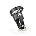 Leather C/B Rings, Hezong Adjustable Cockrings Strap Ball Stretcher SM Sex Toy for Men (Black)
