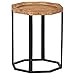 Stone & Beam Arie Octagonal End Table, 17.3
