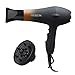 VASLON Salon Grade Professional Hair Dryer 1875W AC Motor Negative Ionic Ceramic Blow Dryer With 2 Speed and 3 Heat Settings Cold Shot Button, Diffuser and Concentrator