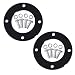 Deck Spindle Reinforcement Ring with Bolts for John Deere Mower D100 D110 D120 D130 D140 D160 L100 L110 L120 L130 LA105 LA165 X110 X120 X140, 3/16" Plate Steel Mower Deck Repair Ring Parts 2 Sets primary