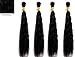 Wet N Wavy Bulk hair QUALITY HAIR Micro Braiding Super Bulk Style 2 Pack DEAL Length 18 Inch, Dark Brown #2