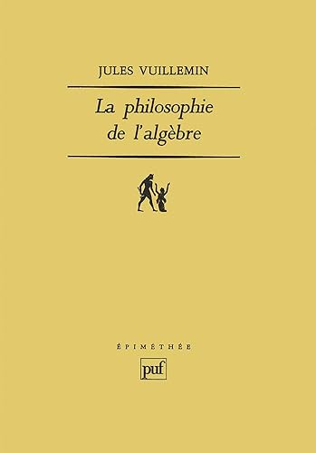 Download La Philosophie de l'algèbre PDF