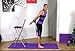 Clever Yoga - 8 ft Yoga Strap for Exercise & Physical Therapy, Leg Stretching Strap Yoga Accessories & Stretching Equipment, Leg Stretcher for Women & Men, Home Workout Essentials - Blue
