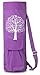 BalanceFrom GoYoga Full Zip Exercise Yoga Mat Bag with Multi-Functional Storage Pockets [Fits Both 1/2-Inch and 1/4-Inch Thick Mats]
