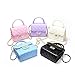Pinky Family Fashion Kids Toddler Handbags PU Leather Crossbody Bags Gifts for Girls (Purple)