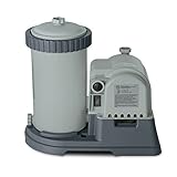 Intex Krystal Clear Cartridge Filter Pump for Above Ground Pools, 2500 GPH Pump Flow Rate, 110-120V with GFCI (Lawn &amp; Patio)