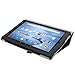 Fire HD 10 (2015 5th Gen) Case - HOTCOOL Slim New PU-Leather Folio With Auto Wake/Sleep Feature Cover Case For Amazon Kindle Fire HD 10.1 Inch (5th Generation - 2015 Release) Tablet, Black