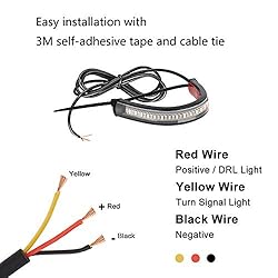 CoCsmart 2PC Flexible Switchback Dual-Color White