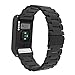 MoKo Garmin Vivoactive HR Watch Band, Universal Stainless Steel Adjustbale Watch Band Strap Bracelet with Adapter Tools ONLY for Garmin Vivoactive HR Sports GPS Smart Watch, Black