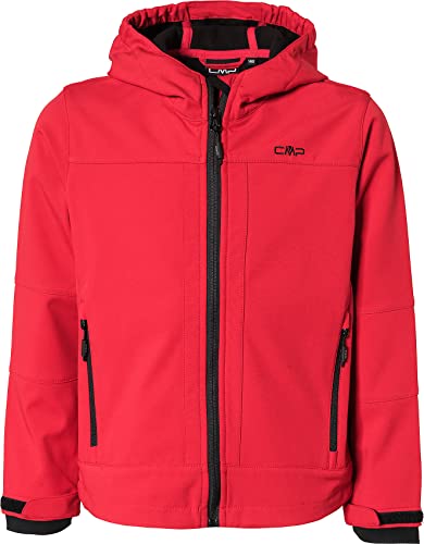 CMP - Kid Jacket Fix Hood, Ferrari-Black, 128