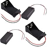 4Pcs 9V Battery Case,2Pack 9V Battery Box With