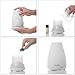 Essential Oil Diffuser, OU-BAND Aromatherapy Cool Mist Humidifier with Relaxing & Soothing Multi-colour LED Light Changing and Waterless Auto Shut-off Function for Home Office Bedroom Room