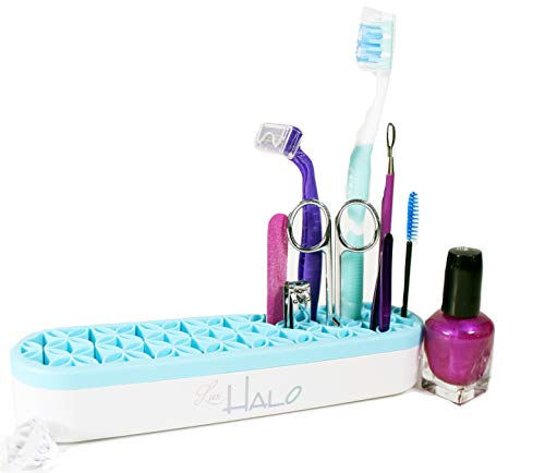 BEST SEWING TOOL HOLDER - Art supplies, craft or sewing tools, makeup brush organizer, makeup brush dryer, bathroom organizer, office stationary, or paint brush holder. Easy to clean