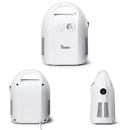 Yoofor Portable Steam Compressor Cool Mist Inhaler Kits for Kids & Adults - 1 Year Warranty