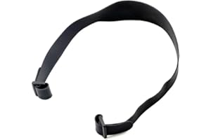 RecDec Headlamp Straps Replacement Non Slip Rubber Elastic Headlamps Band Holder Hard Hat Strap for Headlamp Rechargeable Fla