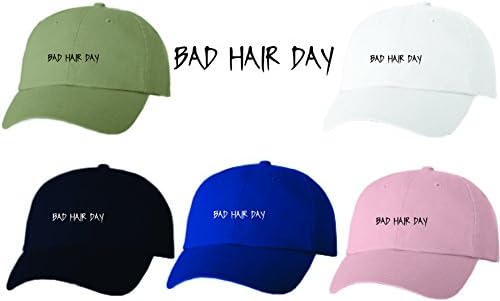 EliteDesignzz Embroidered Dad Hat Baseball Cap BAD HAIR DAY