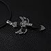 Wensltd Clearance!1 Pair Men's Cross Angel Wing Pendant Necklace