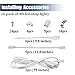 JESLED 8FT LED Shop Light Fixture, 72W 7200LM, 5000K Daylight White, Frosted Cover, 8 Foot T8 LED Tube Light Fixtures for Garage Warehouse Basement, Workshop, High Output, Plug and Play (6-Pack)