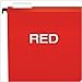 Pendaflex SureHook Reinforced Hanging Folders, Letter Size, Red, 20 per Box (6152 1/5 RED)