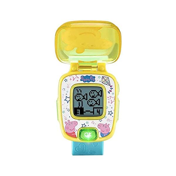 Vtech Peppa Pig Watch, Interactive Preschool Learning Toy with Numbers, Shapes and More for Toddlers, Electronic Toy For…