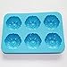 X-Haibei Pumpkin Micro Cake Silicone Mold Soap Chocolate Jello Bakeware Pan 3oz per cell