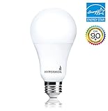 Hyperikon 16W LED Light Bulb A19/A21, 16-Watt (100-Watt Equivalent), 1620 Lumens, 3000K (Soft White Glow), Medium Screw Base (E26), 340° Omnidirectional, UL-Listed, Dimmable