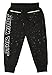 Star Wars Big Girls' French Terry Pant with Zipper and Iridescent Glitter