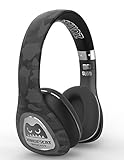 IYELLOW Zombies Cat On-Ear Foldable Headphone with Microphone Bluetooth Wireless Powerful Bass Stereo Volume Control Adjustable Comfortable Headset(Black)
