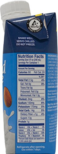 Almond Breeze Almondmilk 3 Flavor Sampler Bundle, (2) Each: Vanilla, Chocolate, Unsweetened Vanilla, 8 fl oz - Thumbnail 7