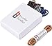 BB BROTHER BROTHER Dress Shoe Laces (7 Pairs) - Round Oxford Shoelaces for Dress Shoes Chukka - Waxed Shoe Strings in Royal Blue, Black, Dark Brown, Burgundy, Brown, Tan, and Gray - 30 inches