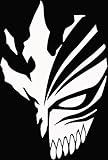 KyokoVinyl Bleach - Ichigo Hollow Mask Anime Decal Sticker for Car/Truck/Laptop (4.5