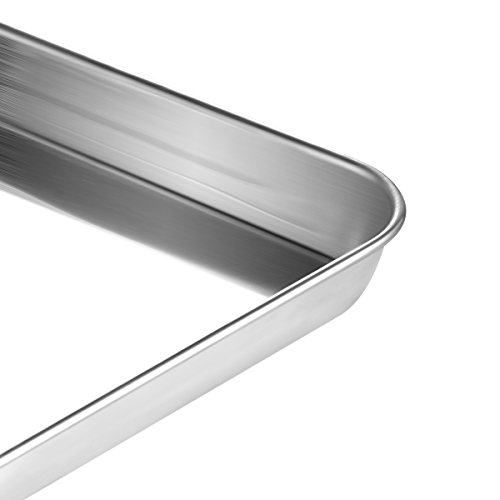 Baking Sheet Pan for Toaster Oven, Stainless Steel Baking Pans Small