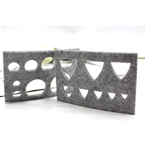 image for Eyessssty 8pcs Needle Felting Applique Mold,Wool Felt Mold DIY Craft T
