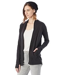 ALTERNATIVA para mujer Rib Jersey de manga Wrap chaqueta de punto