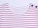 Fiream Girls' Casual Short-Sleeved Striped T-shirt Dress(Red,3T)