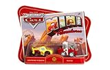 Disney CARS Mini Adventures Radiator Springs Fire Dept. 2-Pack Lightning McQueen & Mater