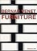Bernar Venet: Furniture by